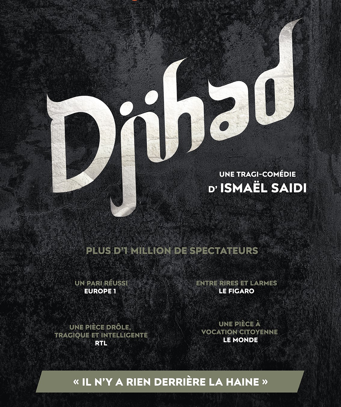 Affiche du spectacle Djihad